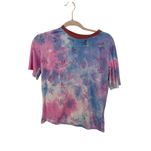 adidas Tops - Adidas Women's Tie Dye Soft Girl Casual Hippie Kidcore Streetwear Tee Smalll
